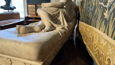 After Antonio Canova (1757-1822): 'Pauline Bonaparte as Venus Victrix', 20th C.