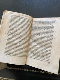 Drie diverse publicaties van klassieke werken, 16/17e eeuw