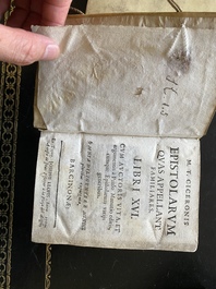 Seven various publications of classical works, 17/18th C.