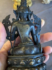 Tara en bronze de style Pala, Sino-Tibet, 18/19&egrave;me