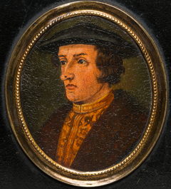 A portrait miniature of Otto II von Wolfskeel, probably Germany, 19th C.