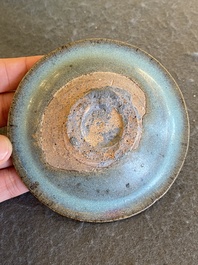 A Chinese junyao purple-splashed dish, Jin or Yuan