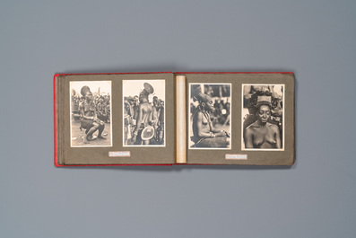 Casimir Zagourski (1883-1944): Album with 90 black and white photographs from the series 'L'Afrique qui dispara&icirc;t', 1st half 20th C.