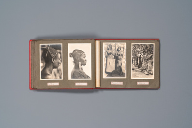 Casimir Zagourski (1883-1944): Album met 90 zwart-witfoto's uit de serie 'L'Afrique qui dispara&icirc;t', 1e helft 20e eeuw
