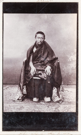 A rare photo album on the 13th Dalai Lama's return from exile from India, ca. 1912/1913