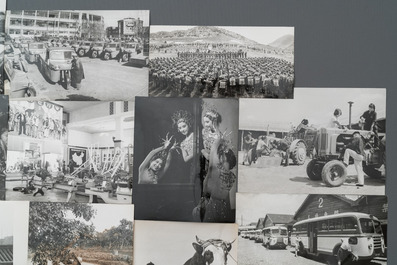 24 Chinese zwart-witfoto's uit de Culturele Revolutie van het Hsinhua agentschap