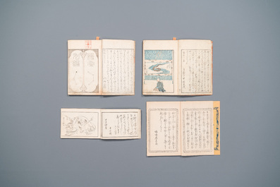 Ten Japanese woodblock albums, Edo/Meiji, 19th C.