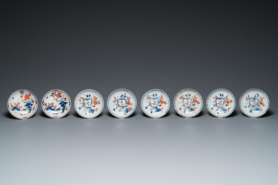 An extensive collection of mostly blue and white and famille rose Chinese porcelain, Kangxi and later