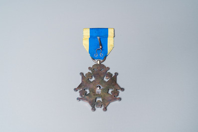 A Chinese Merit Medal 1st class, its 1918 award document and the book: Views of Henan, 1920