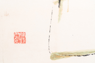 Nam Kwan (Korea, 1911-1990) en Se Ok Suh (Seok Suh) (Korea, 1929-): Twee composities