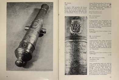 Canon anglais de calibre 80 mm en bronze monogramm&eacute; CR pour Charles II d'Angleterre (1630-1685), dat&eacute; 1665