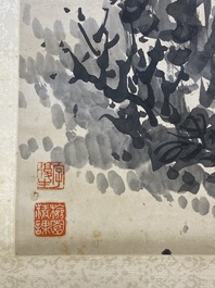 Tan Sitong 譚嗣同 (1865-1898): &lsquo;Chrysanthemums&rsquo;, ink on paper, dated September 1896