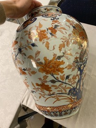 Vase en porcelaine de Chine de style Imari, Kangxi/Yongzheng