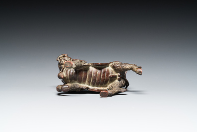 Qilin en bronze, Chine, probablement Kangxi
