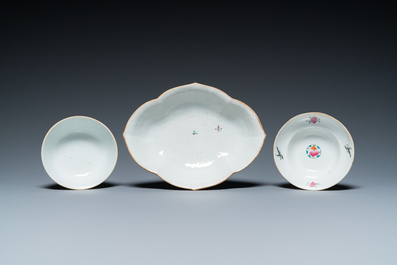 Eleven Chinese famille rose bowls, 19/20th C.