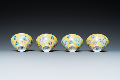 Eleven Chinese famille rose bowls, 19/20th C.