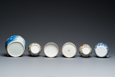 Collection vari&eacute;e en porcelaine de Chine, 19/20&egrave;me