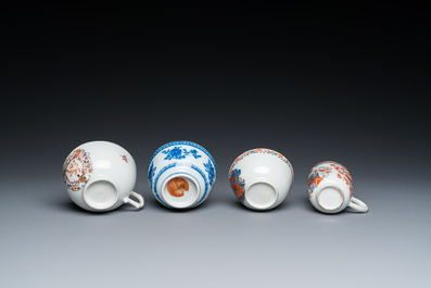 Een diverse collectie Chinees export porselein, Qianlong