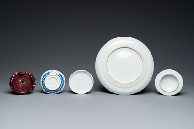 Collection vari&eacute;e en porcelaine de Chine, 19/20&egrave;me