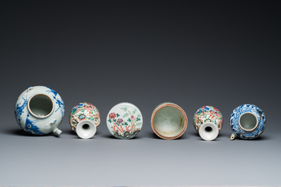 An extensive collection of varied Chinese porcelain wares, 19/20th C.