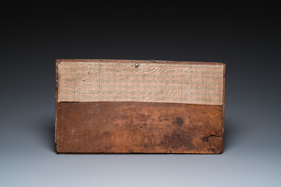 Drie fraai gestoken eikenhouten panelen, Frankrijk en Vlaanderen, 17e eeuw