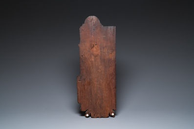 Drie fraai gestoken eikenhouten panelen, Frankrijk en Vlaanderen, 17e eeuw