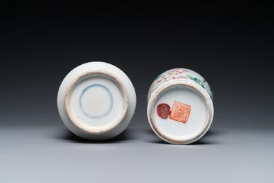 A varied collection of Chinese porcelain, 19/20th C.