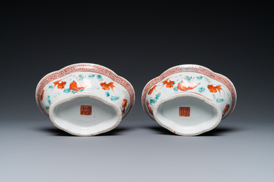 Een diverse collectie Chinees porselein, 19/20e eeuw