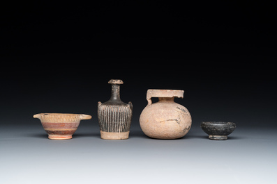 Ten Greek and Roman pottery wares, 4th C. b.C and later