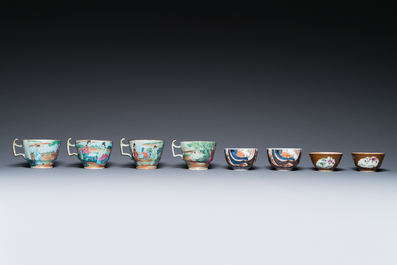 Een diverse collectie Chinees en Japans porselein, Qianlong en later