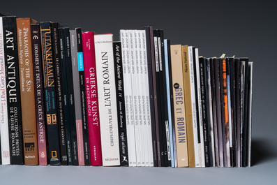 An interesting collection of reference works and dealer catalogues on  Egyptian, Greek and Roman antiquities