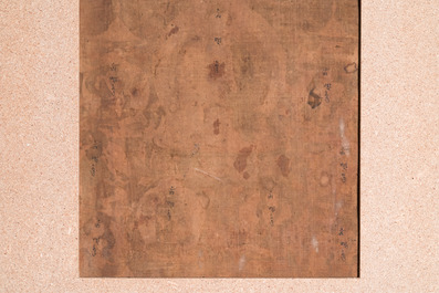 A thangka depicting Bhaisajyaguru, Tibet, 15/16th C.