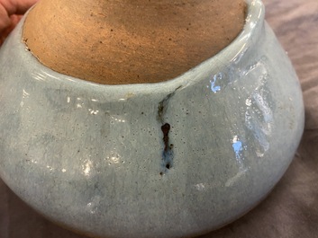 A Chinese junyao bowl, Song or later