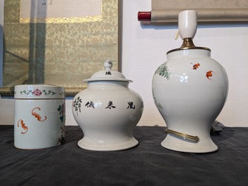 Collection vari&eacute;e en porcelaine de Chine, 19/20&egrave;me