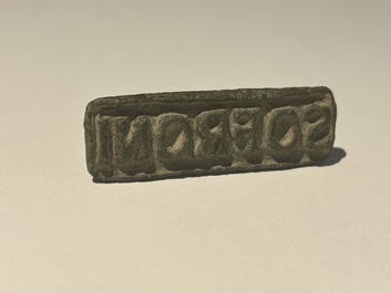 Deux sceaux romains en bronze aux inscriptions 'SOFRONI' et 'DISUC', ca. 2&egrave;me