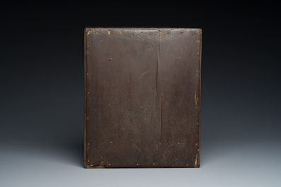 Frans Francken II (1581-1642) and workshop: 'Death and the Miser', oil on copper