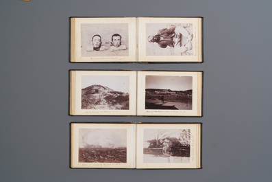 Three albums with 66 photos about the Xinhai Revolution in Hankou, Wuchang and Hanyang in China, 1911