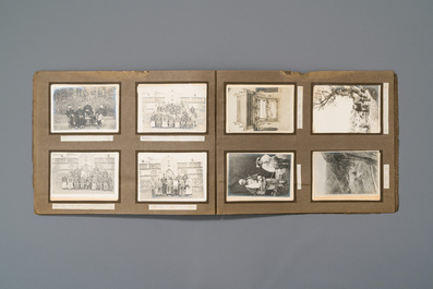 Een fotoalbum van een katholieke missie van Belgische missionarissen van Scheut in Binnen-Mongoli&euml; in China, ca. 1924