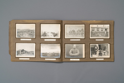 Een fotoalbum van een katholieke missie van Belgische missionarissen van Scheut in Binnen-Mongoli&euml; in China, ca. 1924