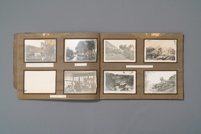 Een fotoalbum van een katholieke missie van Belgische missionarissen van Scheut in Binnen-Mongoli&euml; in China, ca. 1924