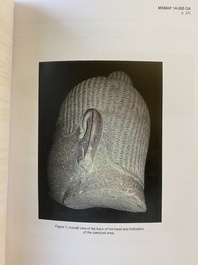A Khmer polished sandstone head of Uma in Baphuon-style, Angkor period, Cambodia, 11th C.