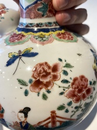 A Chinese famille rose 'Xi Xiang Ji' kendi, Yongzheng