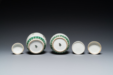 A varied collection of Chinese porcelain, 19th C.