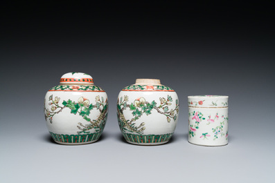 Une collection vari&eacute;e en porcelaine de Chine, 19&egrave;me