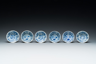 A varied collection of Chinese porcelain, 18/19th C.