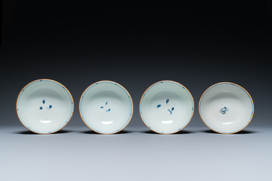 Une collection en porcelaine de Chine de l'&eacute;pave du Cargo Nankin, Qianlong