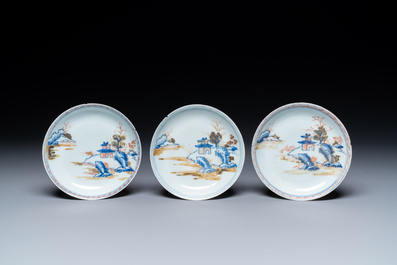 Une collection en porcelaine de Chine de l'&eacute;pave du Cargo Nankin, Qianlong