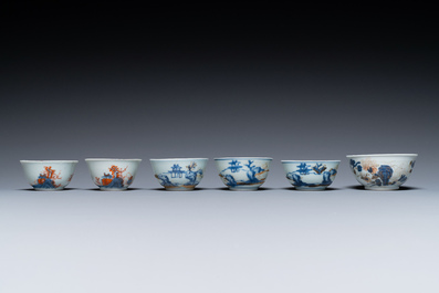 A collection of Chinese Nanking Cargo shipwreck porcelain, Qianlong