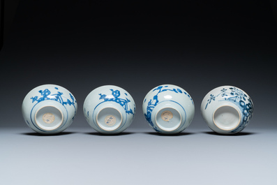 Une collection en porcelaine de Chine de l'&eacute;pave du Cargo Nankin, Qianlong