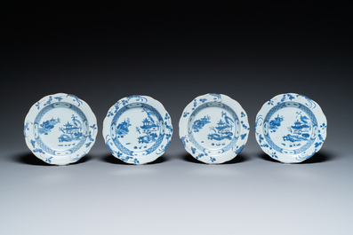 Une collection en porcelaine de Chine de l'&eacute;pave du Cargo Nankin, Qianlong